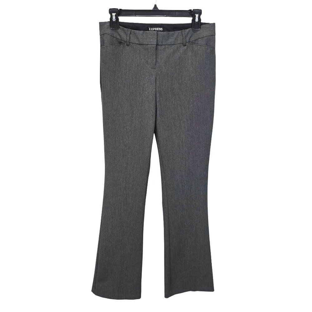 Express Columnist Pants Womens Gray Dress Size 2S Career Trousers